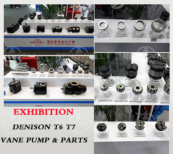 Pompa Baling-Baling Hidrolik Treble Denison T6DCC Pompa baling-baling hidrolik perpindahan Fiexed