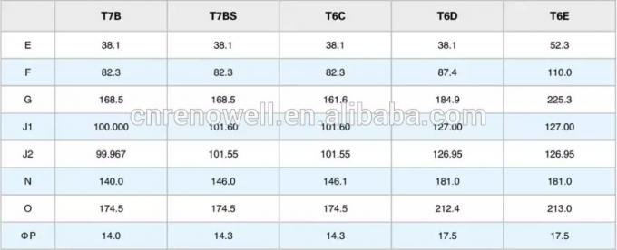 Pompa Baling-Baling Hidrolik Tunggal Seri Denison T6 T7 Seri