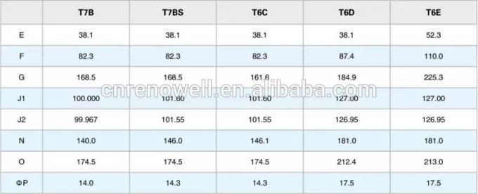 Pompa Baling-Baling Hidrolik Tunggal Seri Denison T6 T7 Seri